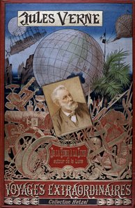 Okładka książki "De La Terre a La Lune" autorstwa Julesa Verne