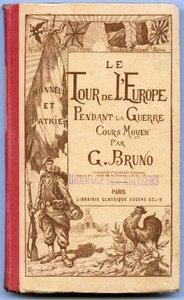 Okładka książki „Podróż po Europie w czasie wojny” G. Bruno autorstwa French School