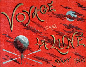 Okładka książki „Voyage dans la lune avant 1900” autorstwa A. de Ville d