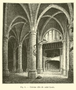 Kuchnia znana jako Saint Louis autorstwa French School