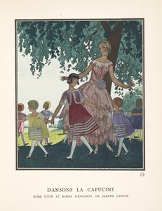 Dansons la Capucine, z kolekcji płyt modowych autorstwa French School