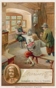 David Teniers Młodszy, flamandzki artysta autorstwa French School
