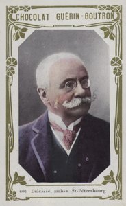 Delcasse, ambasador St-Petersbourg (kolorowe zdjęcie) autorstwa French School