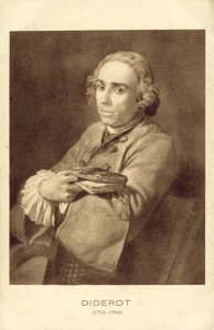 Denis Diderot autorstwa French School