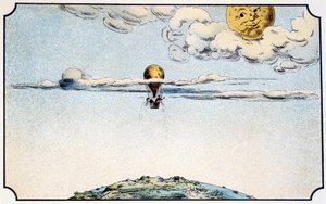 Wylot balonem na księżyc - w „Voyage dans la lune” A. z Ville-d