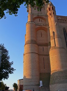 Przedstawiająca zachodnią wieżę autorstwa French School