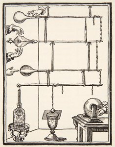 Descarges electriques dan lai rarefie, 1753, kopia Borisa Mestchersky