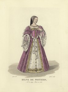 Diane de Poitiers, ulubieniec króla Francji Henryka II