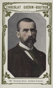 Doktor Roux, Instytut Pasteura (kolorowe zdjęcie) autorstwa French School