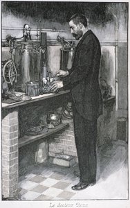 Dr Pierre Emile Roux (1853-1933) z La Revue Illustre, 1 października 1894 autorstwa French School