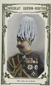 Książę de Anhalt (kolorowe zdjęcie) autorstwa French School