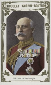 Duc de Connaught (kolorowe zdjęcie) autorstwa French School