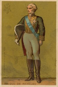 Książę Richelieu autorstwa French School