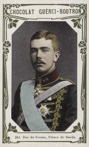 Książę Skanii, Książę Szwecji (kolorowe zdjęcie) autorstwa French School