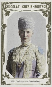 Duchesse de Cumberland (kolorowe zdjęcie) autorstwa French School