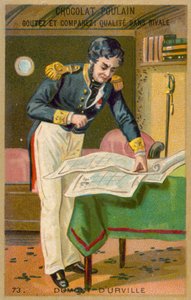 Dumont DUrville, francuski nawigator autorstwa French School