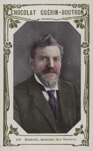 Dumont, minister finansów (kolorowe zdjęcie) autorstwa French School