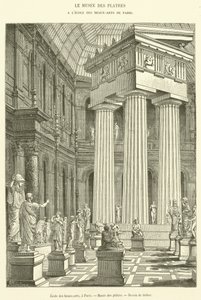 Szkoła Sztuk Pięknych w Paryżu, Musee des Platres (grafika) autorstwa French School