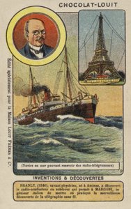 Edouard Branly, francuski fizyk i wynalazca autorstwa French School