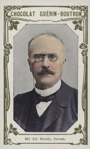 Edouard Branly, Savant (kolorowe zdjęcie) autorstwa French School