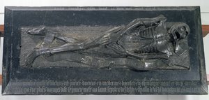 Wizerunek Guillaume Lefranchois (zm. 1446) znany jako Potier, doktor i kanonik z Bethune, 1446 autorstwa French School