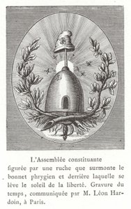 Godło Zgromadzenia Ustawodawczego, Rewolucja Francuska autorstwa French School