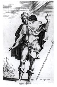 Empedokles (ok. 490-435 pne) autorstwa French School