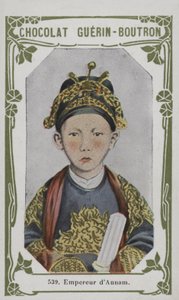 Empereur dAnnam (kolorowe zdjęcie) autorstwa French School