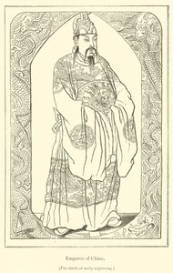 Cesarz Chin (grafika) autorstwa French School