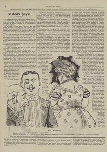 Wieczorem. Ilustracja do Le Pele-Mele autorstwa French School