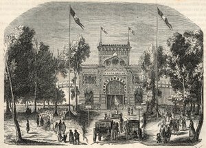 Grawerowanie w „Tableau-de-Paris” autorstwa Edmonda Texiera 1852 autorstwa French School