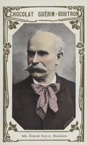 Ernest Reyer, muzyk (kolorowe zdjęcie) autorstwa French School
