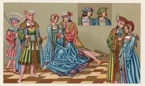 د اروپا XV-XVIth پیړۍ جامې پولی autorstwa French School