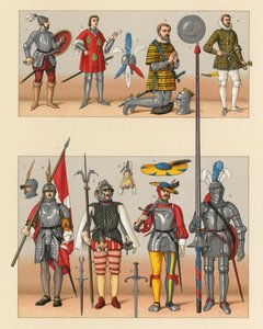 Kostium Europa XV-XVI wiek autorstwa French School