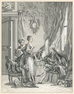 Europa XVIII wiek kostium autorstwa French School