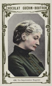 Była imperatorka Eugenie (kolorowe zdjęcie) autorstwa French School
