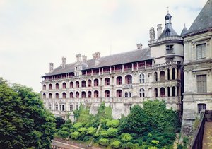 Zewnętrzna część Fasady Loges autorstwa French School