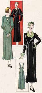 Francuska moda damska autorstwa French School