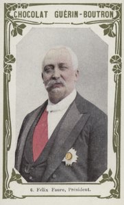 Felix Faure, Prezes (kolorowe zdjęcie) autorstwa French School