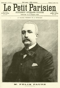 Felix Faure, nowy prezydent Francji (grawerunek) autorstwa French School