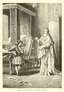 Fenelon i książę Burgundii autorstwa French School