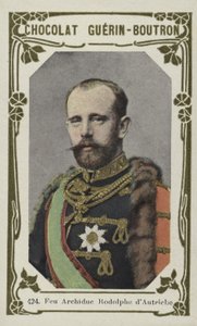 Późny arcyksiążę Rudolf Austrii (kolorowe zdjęcie) autorstwa French School