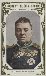 Fischer, admirał brytyjski (kolorowe zdjęcie) autorstwa French School