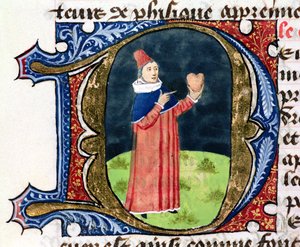 Fol.38v Serce, z Traite de Medecine autorstwa Aldebrande de Florence, 1356 autorstwa French School