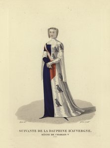 Wyznawca Dauphine dAuvergne autorstwa French School
