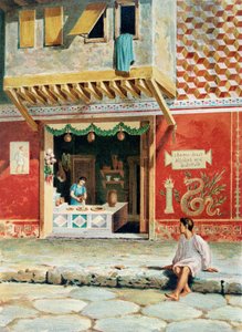 Sklep spożywczy, Pompeje autorstwa French School