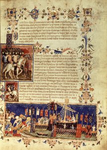 Ks 4274 fol.6 Wyjazd na wyprawy krzyżowe, 1352 autorstwa French School