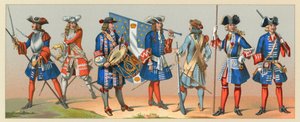 Kostium Francja XVII-XVIII wiek autorstwa French School