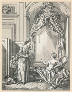 Francja XVIII wiek kostium autorstwa French School