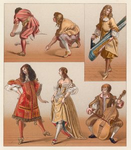Kostium Francja XVII wiek autorstwa French School